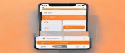 华体会网站App更新界面，手机屏幕展示全新设计的体育投注App界面，现代简洁的橙灰配色